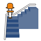 Stairlift curved